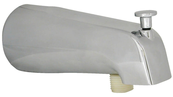 DANCO Diverter in Chrome 89266 Universal Tub Spout with Handheld Shower Fitting, Pack of 1