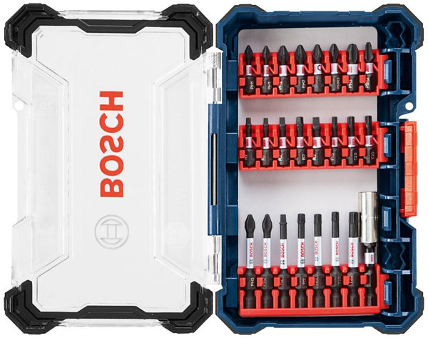 Bosch SDMS24 Impact Tough Screwdriver Bit Set Black Oxide