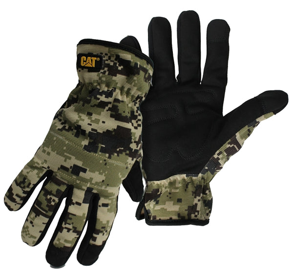 CAT CAT012270L Touchscreen Digital Camo Padded Palm Utility