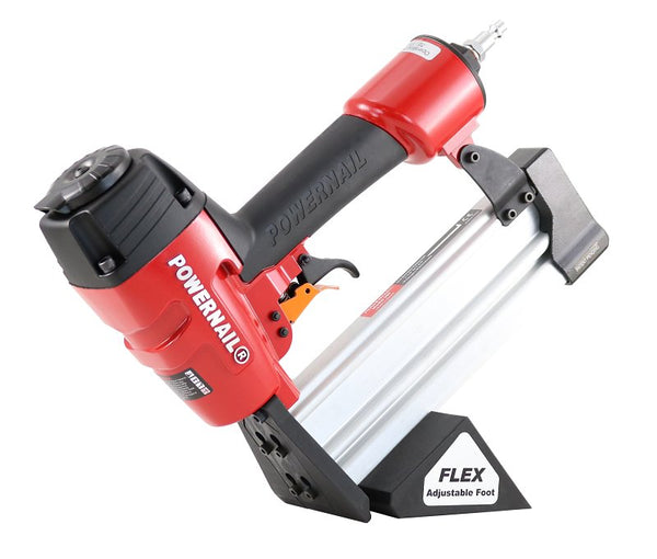 Powernail 50F Pneumatic 18 Gauge Trigger Pull L-Cleat Flooring Nailer (Installs 3/8" to 3/4" Hardwood & Engineered) 50FKIT