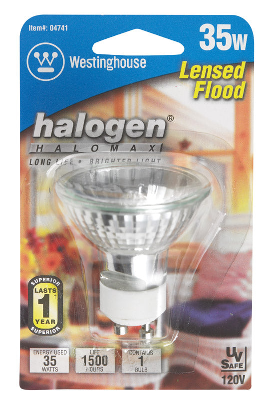 Westinghouse 35 watts MR16 Halogen Bulb 180 lumens White Floodlight 1 pk