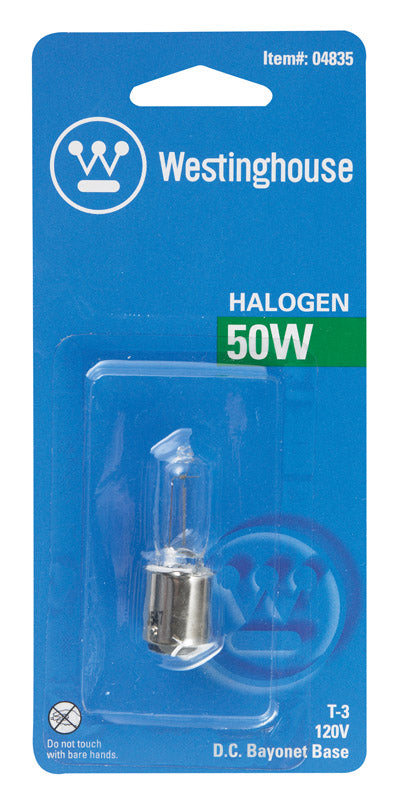 Westinghouse Lighting 04835 Corp 50-watt T3 Single Halogen Bulb