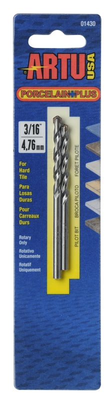 Artu - 3/16In PORC+ Tile Bit & 5/32In Pilot Bit 01430