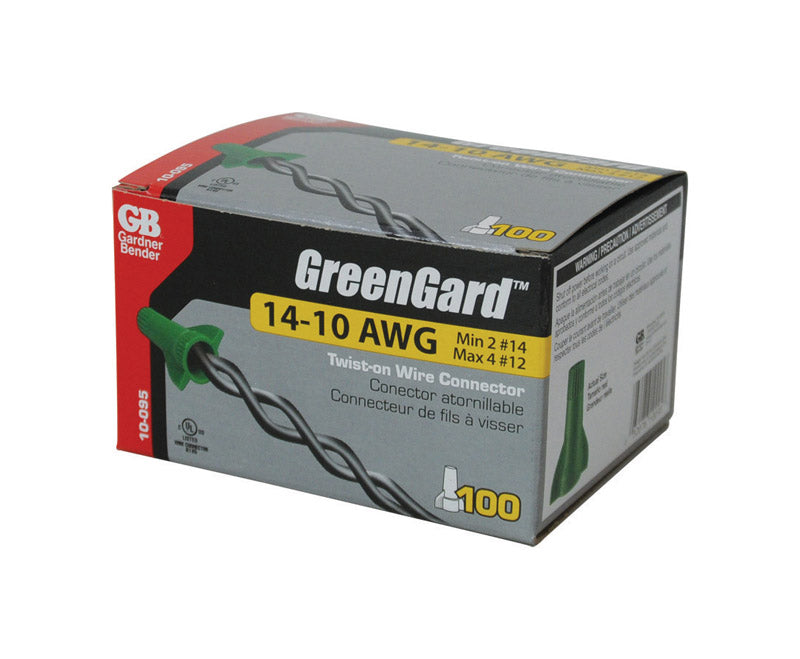 Gardner Bender GB 10-095 Wing Conn Grn 100Bx