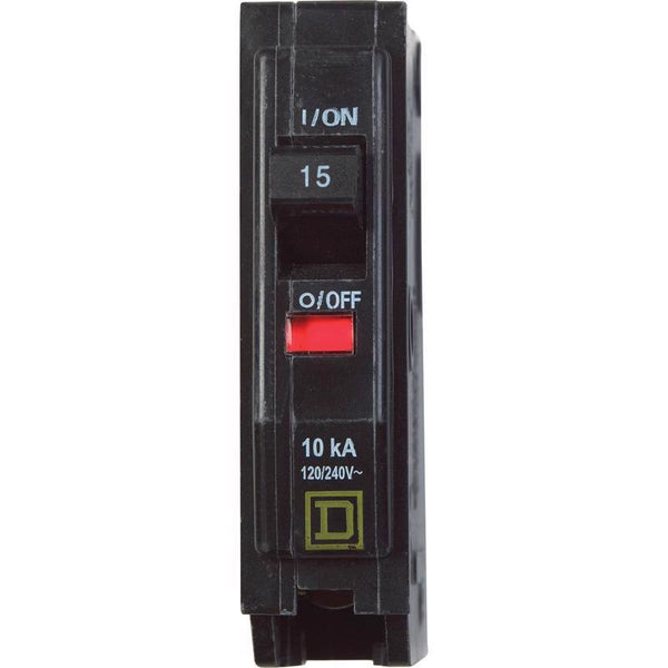 Square D Circuit Breaker 15 Amp Bulk QO115CP