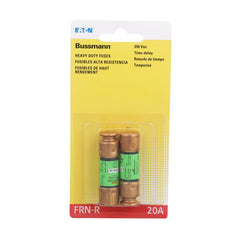 Bussmann BP/FRN-R-20 20 Amp Fusetron Dual Element Time-Delay Current Limiting Class RK5 Fuse, 250V UL Listed (Pack of 2)