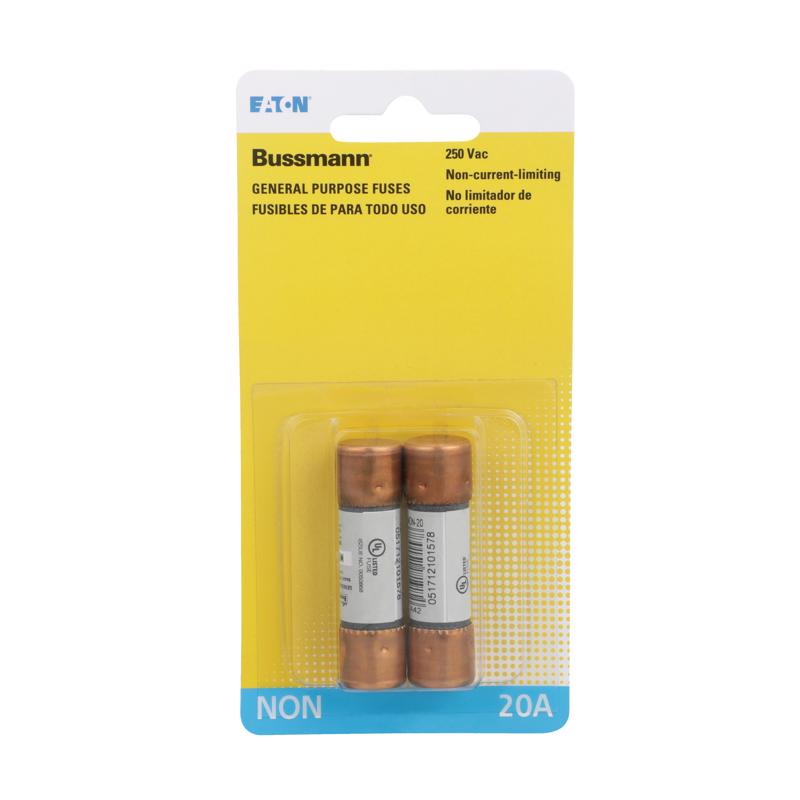 Bussman Bp/Non-20 Fuse Cartridge 2/Cd