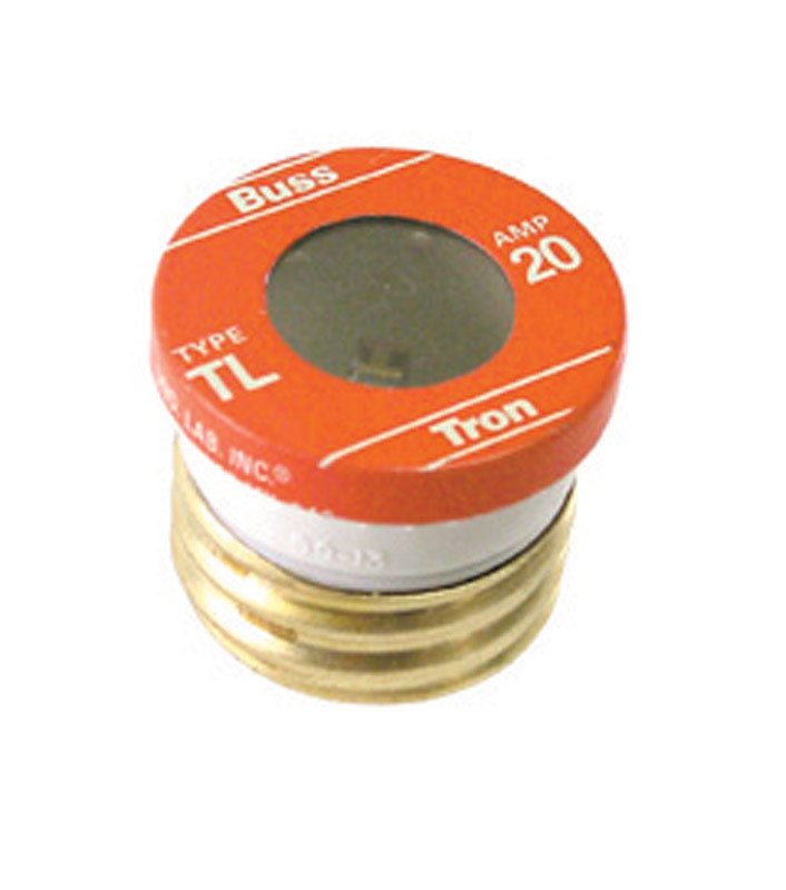 Bussman TL-20PK4 20 Amp Time Delay Plug Fuses 4 Count