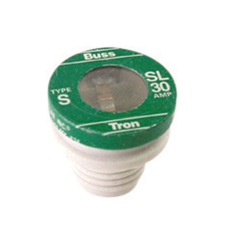 Bussman SL-30PK4 30 Amp Time Delay Plug Fuses 4 Count