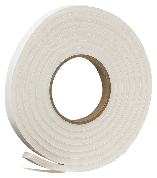 Frost King R534WH Sponge Rubber Foam Tape 5/16-Inch, White