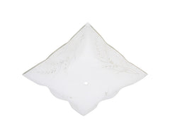 Westinghouse 8180000 glass lamp shade, White