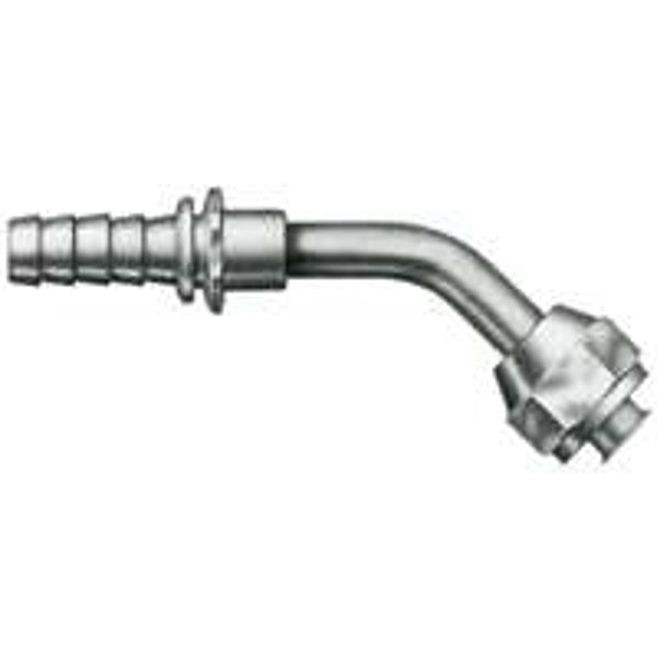 Gates G25174-0808 Female JIC 37 Flare Swivel - 45 Bent Tube (MegaCrimp)