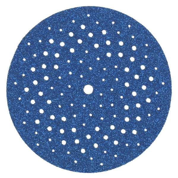 NORTON 03225 Sanding Disc, 5 in Dia, 11/16 in Arbor, Coated, P40 Grit, Extra Coarse, Zirconia Aluminum Abrasive, Spiral