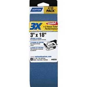 Norton Abrasives - St. Gobain 3 X 18 3x Belt Job Pack 50 49259