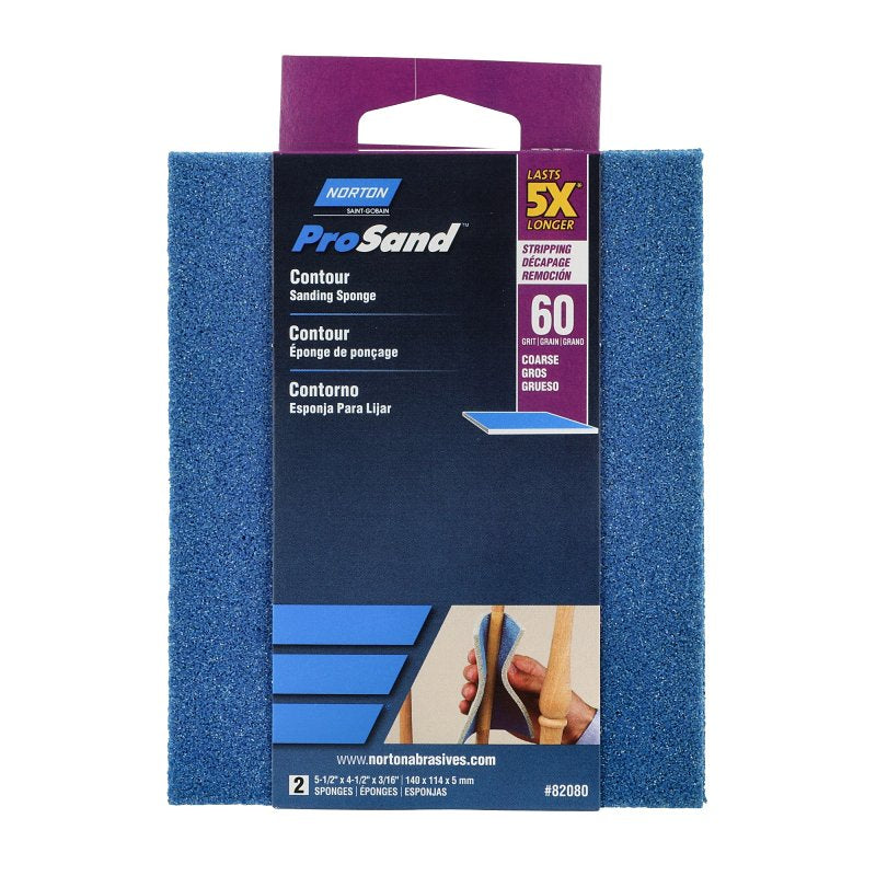 Norton 82080 5X 60 Grit Contour Sanding Pads