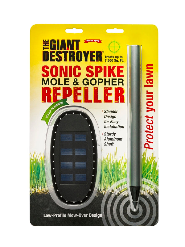 The Giant Destroyer Sonic Spike Mole & Gopher Repeller - 1 Pack 00600