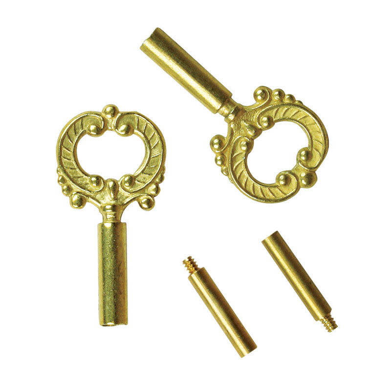 Jandorf Socket Keys 1/2 In., 6/36 In. 2 Brs Finish