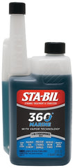 STA-BIL 360 Marine Ethanol Treatment & Fuel Stabilizer - Full Fuel System Cleaner - Fuel Injector Cleaner - Removes Water- Protects Fuel System - Treats 320 Gallons - 32 Fl. Oz. (22240) Blue