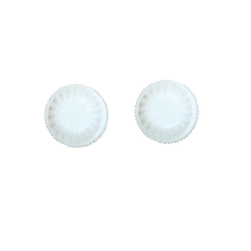 Jandorf 60230 White Lock Up Caps, 2 Each Set