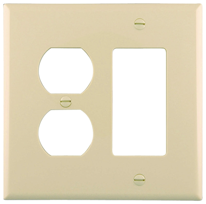 Cooper Wiring Pj826la Duplex Receptacle & Decorator Wall Plate