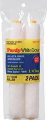 Purdy 140605060 Wire Mini Roller Replacements White Dove, 2 packm 6-1/2 inch x 1/4 inch 14G605060