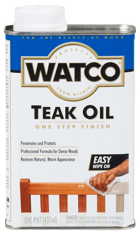 Watco Brown Oil-Based Teak Oil Finish 1 pt. 206347