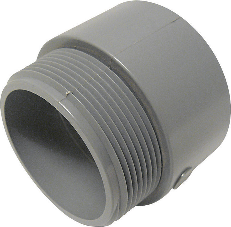 Cantex 2-1/2 in. Dia. PVC Male Adapter 1 pk