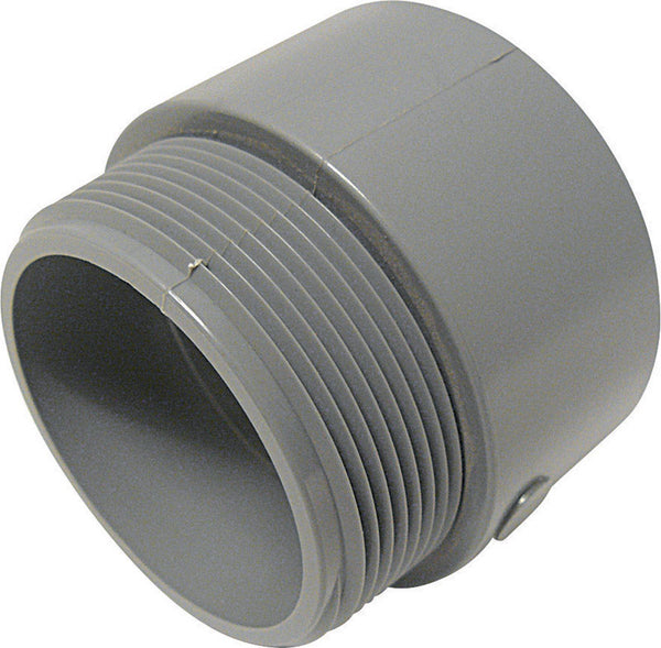 Cantex 3 in. Dia. PVC Male Adapter 1 pk 5140110C