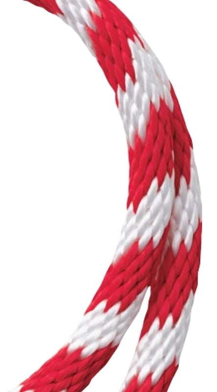 BARON MFG Rope Polyp RED/WHT 5/8INX140FT 54034