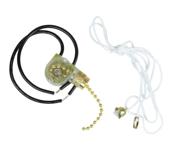 Jandorf Switch Fan/LGT 1spd/2w W/Leads 60304