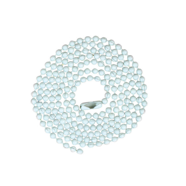 Jandorf Specialty Hardw Chain Bead W/Con No 6 3Ft Wht 60373