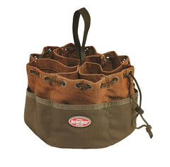 Bucket Boss Parachute Bag Small Parts Bag in Brown, 25001