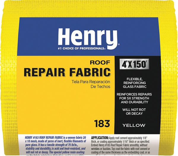 HENRY CO TV812836 4x150' Yellow Glass Fabric HE183195