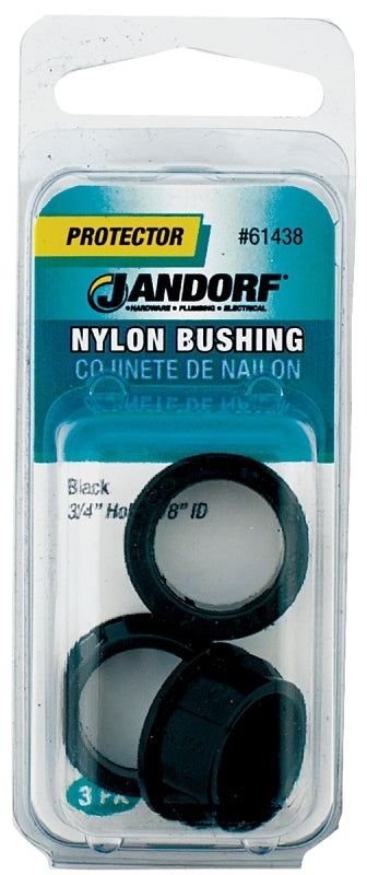 Jandorf Bushing Nylon 3/4X5/8 Black 61438