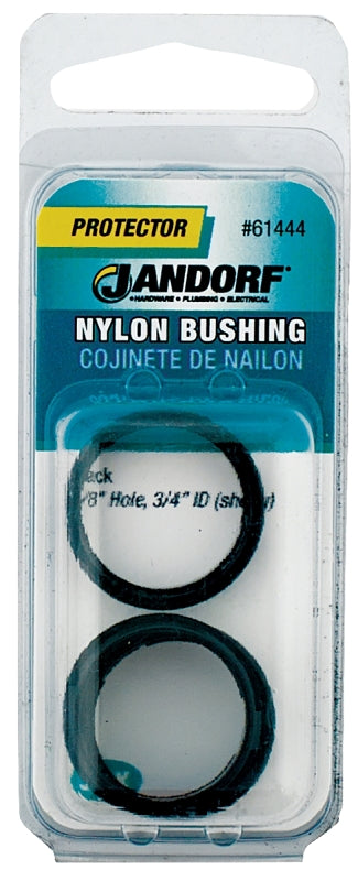 Jandorf Bushing (Nylon) - 7/8 Inch x 3/4 Inch, Shielded - Pack of 3 61444