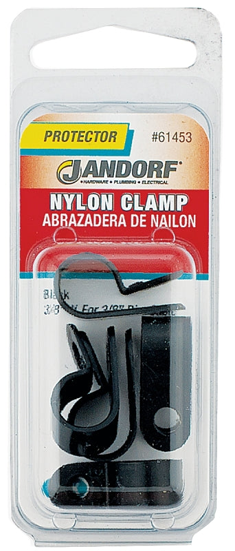 Jandorf Clamp Nylon Blk 3/8x3/8 61453