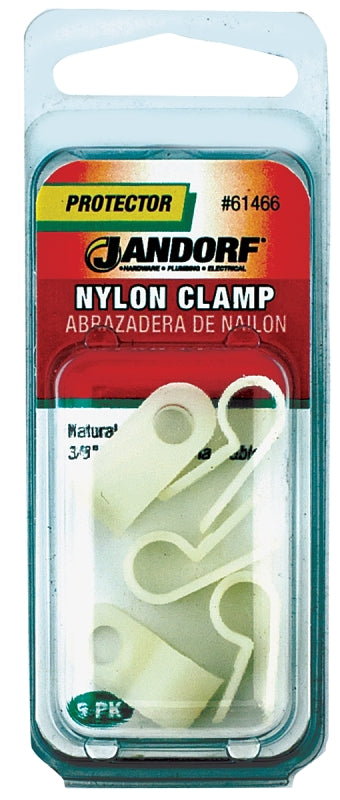 Jandorf Clamp Nylon Nat 3/8x1/4 61466