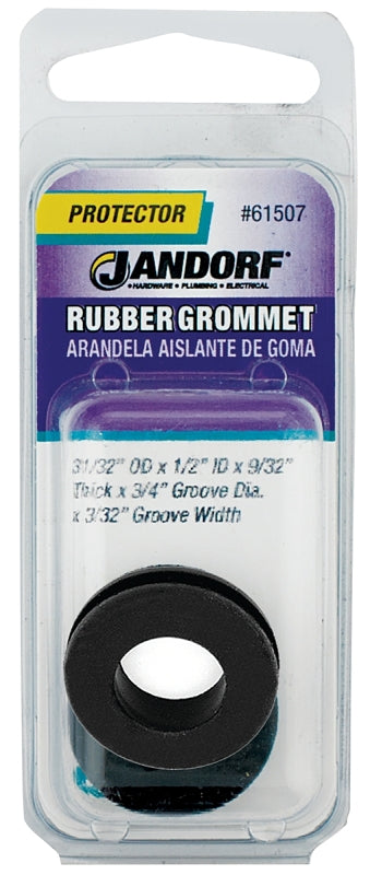 JANDORF Specialty Hardware 61507 Grommet Black