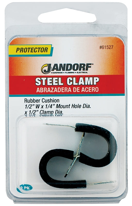 Jandorf Clamp Steel Rubber Cush 61527