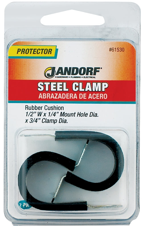 Jandorf Specialty Hardw Clamp Steel Rubber Cush 61530
