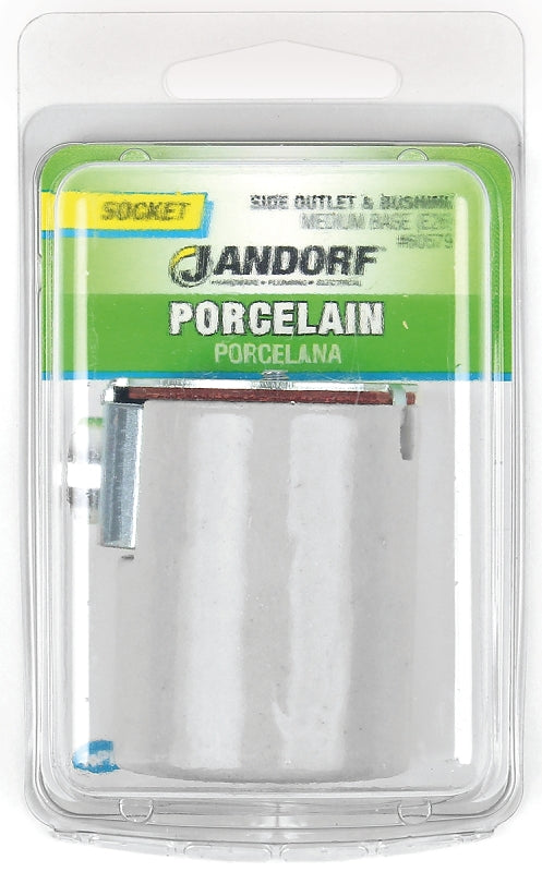 Jandorf Socket Porc Side Outlet & Bshg 60579