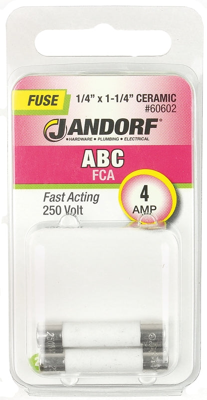 Jandorf Fuse Abc 4a Fast Acting 60602