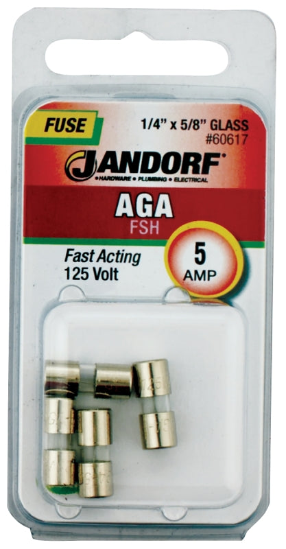 Manufacturers Direct Jandorf Specialty Hardw Fuse Aga 5A Fast Acting 60617