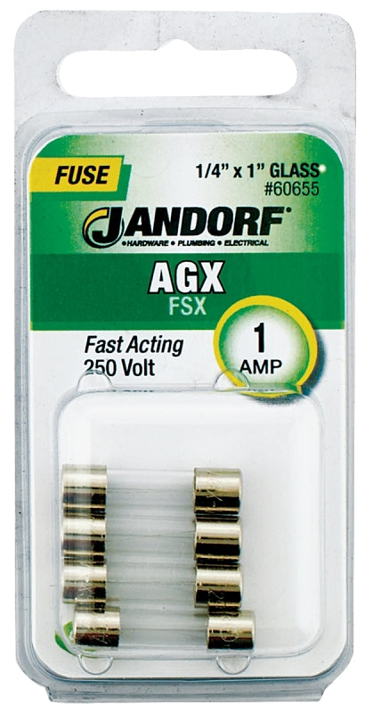 Jandorf Specialty Hardw Fuse Agx 1A Fast Acting 60655