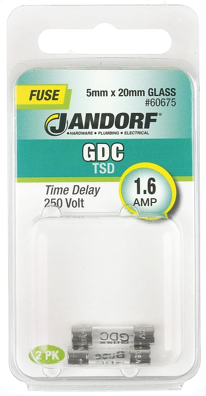 Jandorf Specialty Hardw Fuse Gdc 1.6A Time Delay 60675