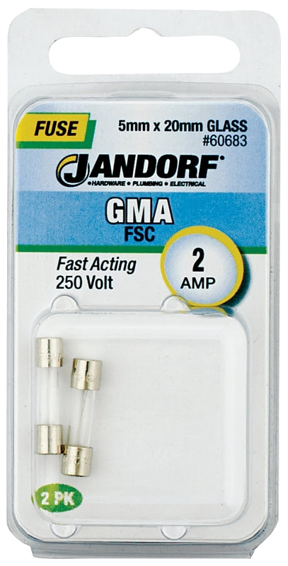 Jandorf Specialty Hardw Fuse Gma 2A Fast Acting 60683
