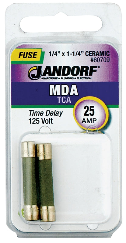 JANDORF SPECIALTY HARDWARE 60709 Cartridge Fuse