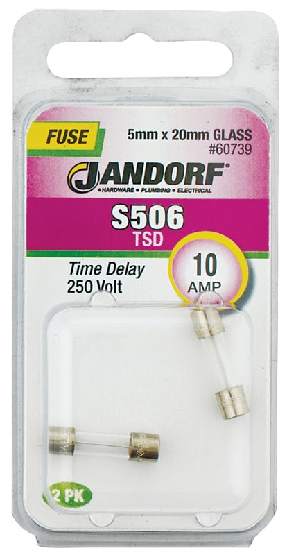 Jandorf Specialty Hardw Fuse S506 10A Time Delay 60739