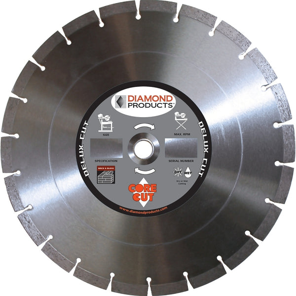 Diamond Products 22856 10-Inch Deluxe Cut High Speed Diamond Blade