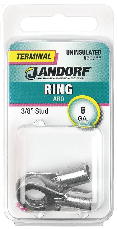 Jandorf Specialty Hardw Term Ring 6St Uninsul 3/8 60788